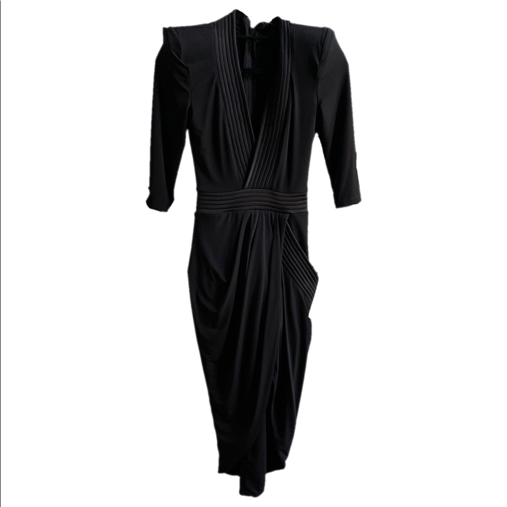 Zhivago Eye of Horus MIDI Dress in black, size XS / 2